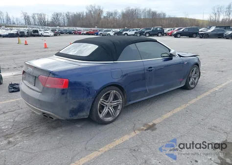 2013 Audi S5 3.0T Premium Plus from USA, damaged, VIN WAUCGAFHXDN018264